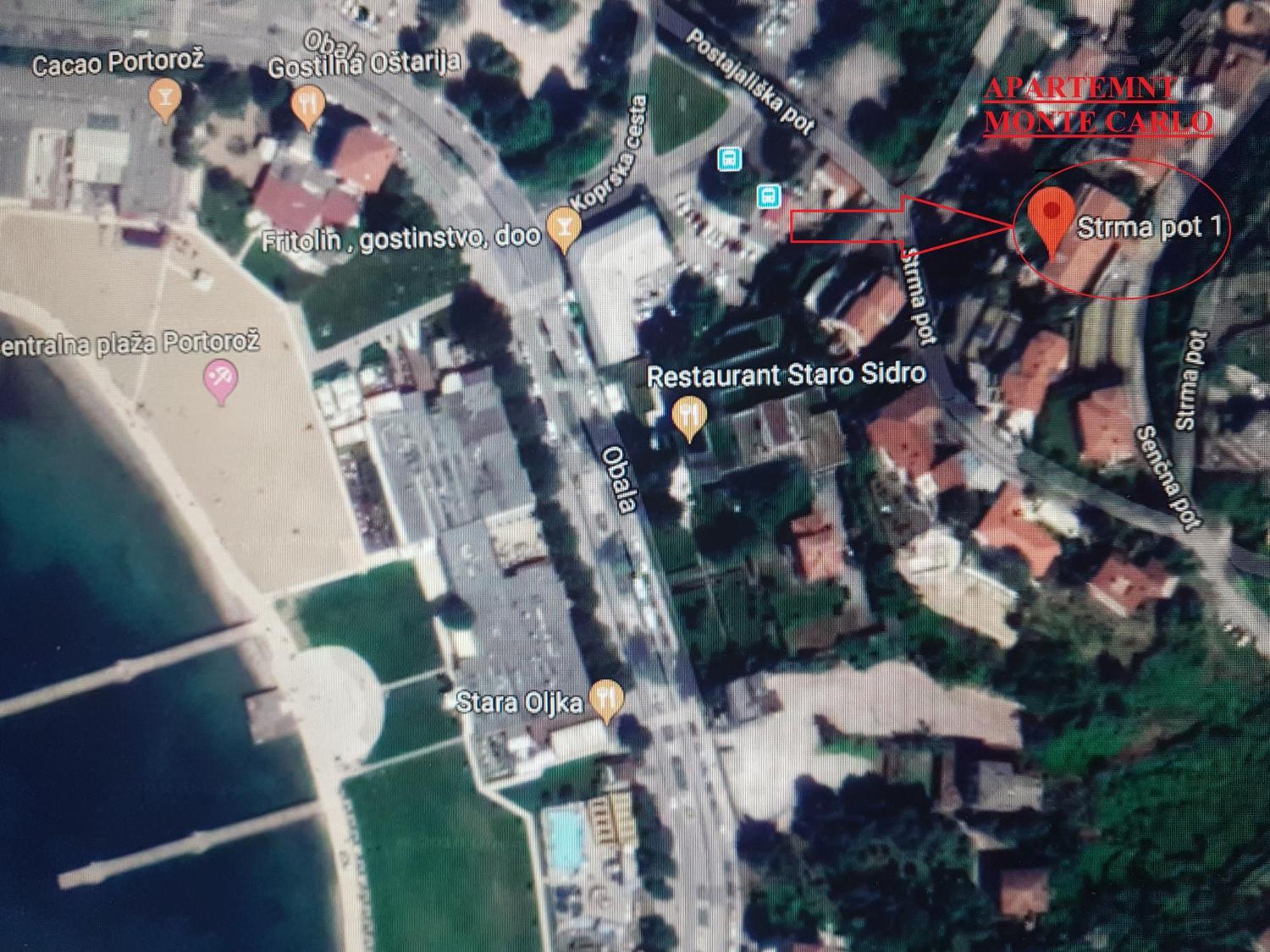 בפורטורוז Apartment Monte Carlo מראה חיצוני תמונה